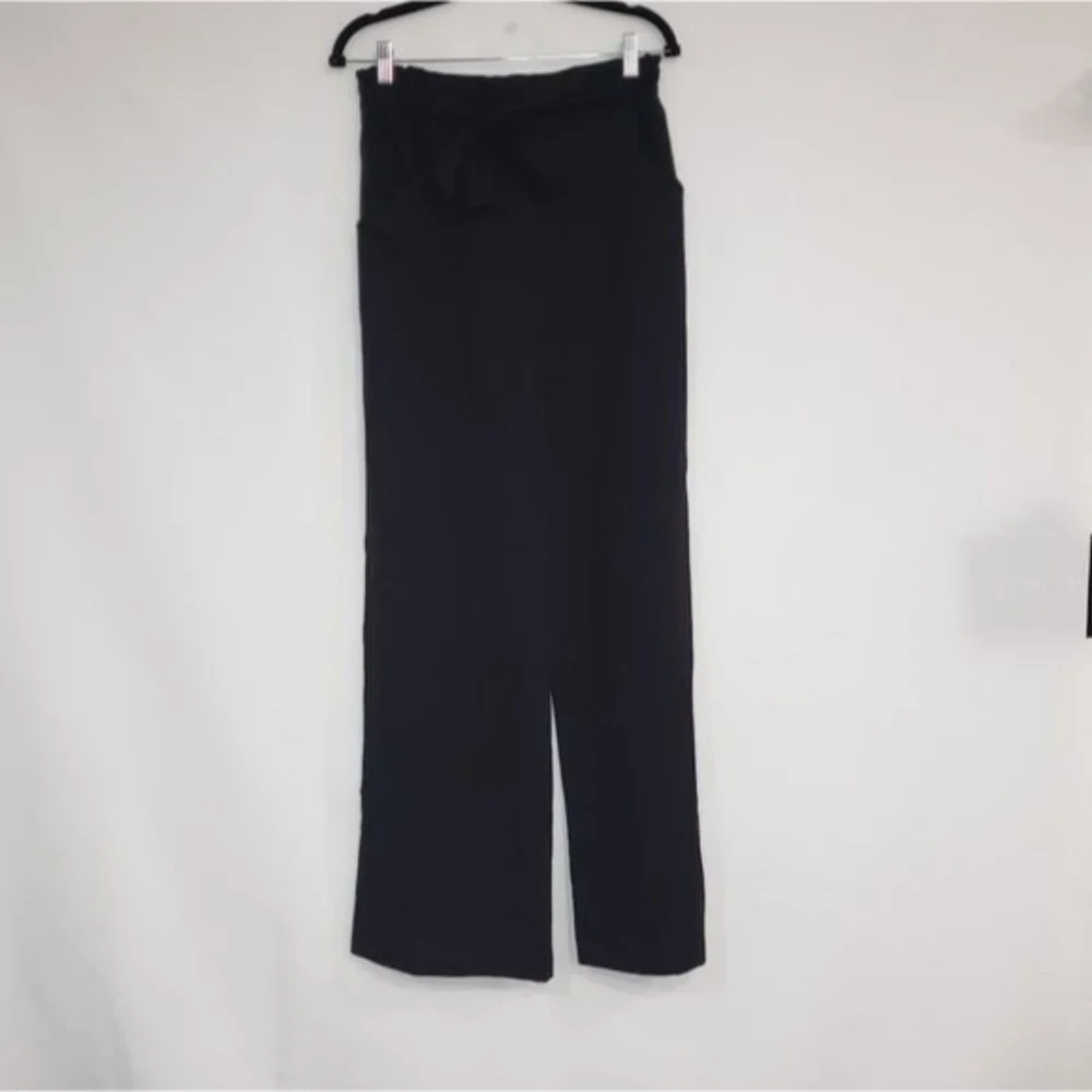 NWT Aqua‎ Tie Waist Pants in black Size Large